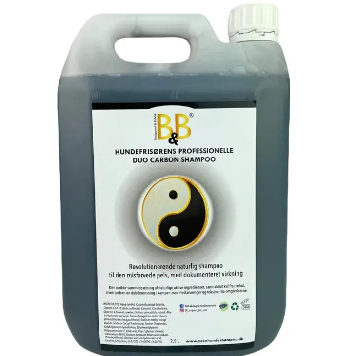 B&B Duo Carbon shampoo