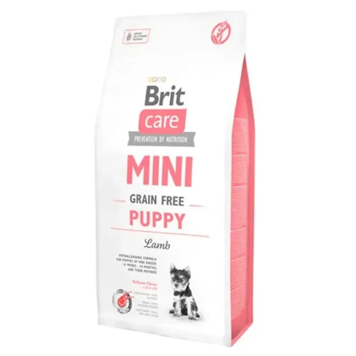 Brit Care Mini Grain Free Puppy - Lamb | Tørfoder