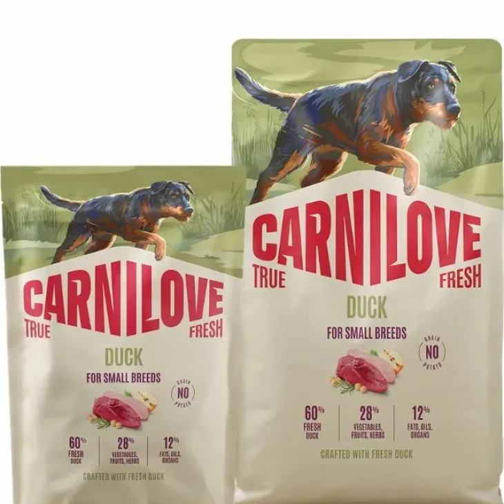 Carnilove True Fresh Dog Duck, Adult Small Breed | Tørfoder