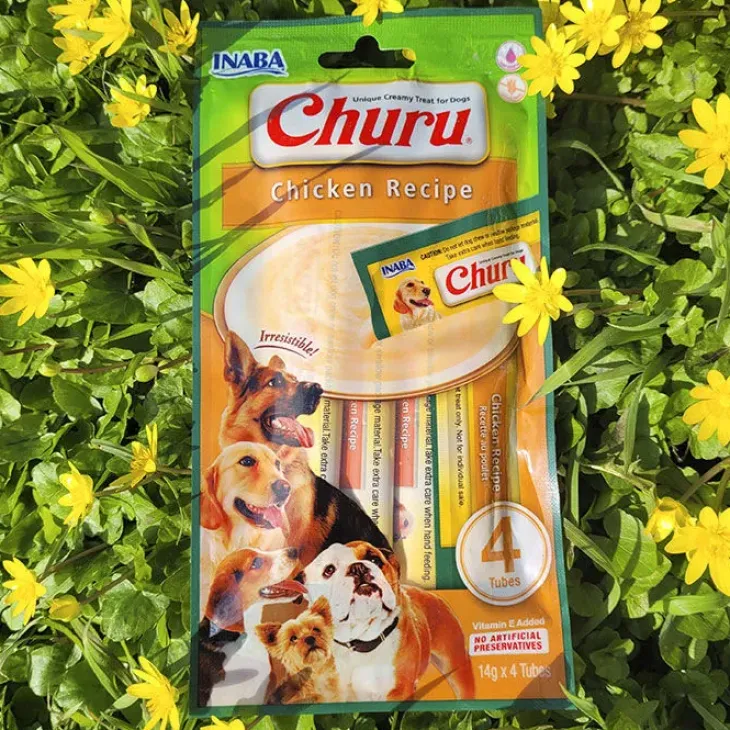 Churu Creamy Treat til hund | 4x 14g