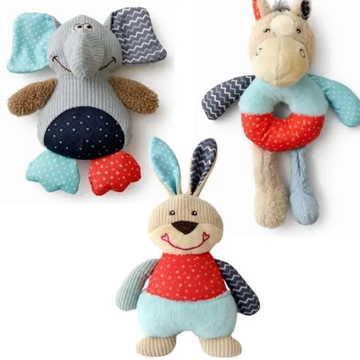 Companion Hundelegetøj Patchwork