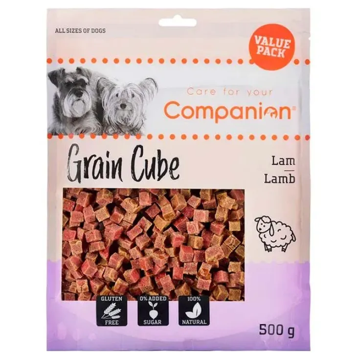 Companion Lamb Grain Cube 500g