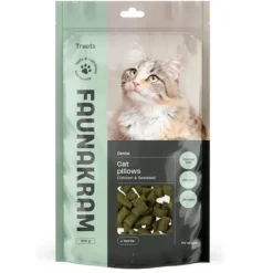 Faunakram Cat Pillows with Chicken & Seaweed | 100g
