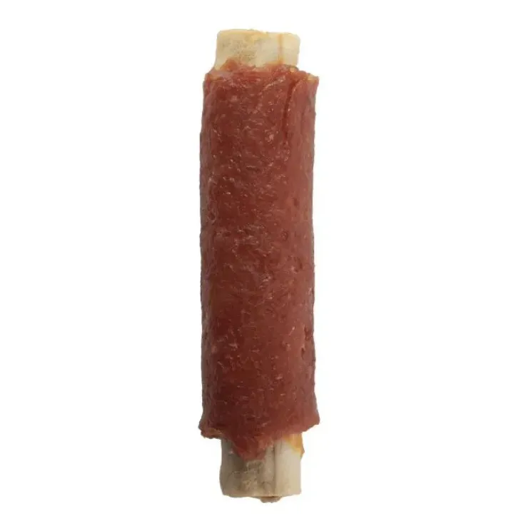Faunakram Filled Rawhide Roll w. Duck Paste 300g | 4 stk