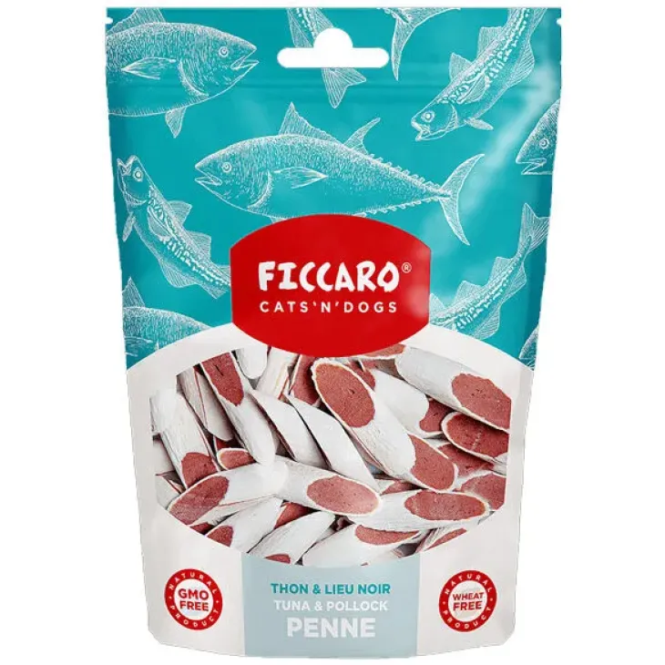 Ficcaro Tuna & Pollock Penne | 100g