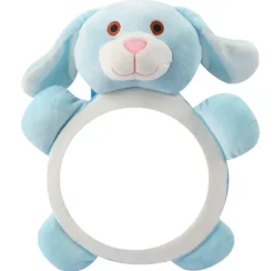 Hvalpespejl i plysbamse