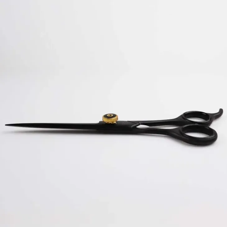Ollipet Exclusive Black/Gold groomingsaks | 7,5"