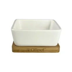 Ollipet firkantet bambusholder | single, OUTLET