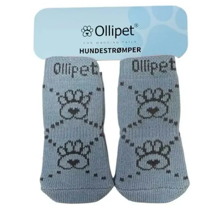Ollipet skridsikre hundestrømper | OlliPaw 4 stk