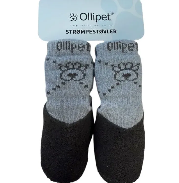 Ollipet skridsikre strømpestøvler | 4 stk.