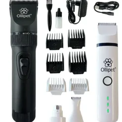 Pakketilbud | Ollipet Hundetrimmer Pakke | Ceramic Pro og Poteklippemaskine 2i1