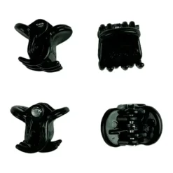 Silicone claw hårclips | 4 stk.