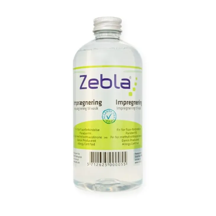 Zebla tekstil imprægnering | Til vask